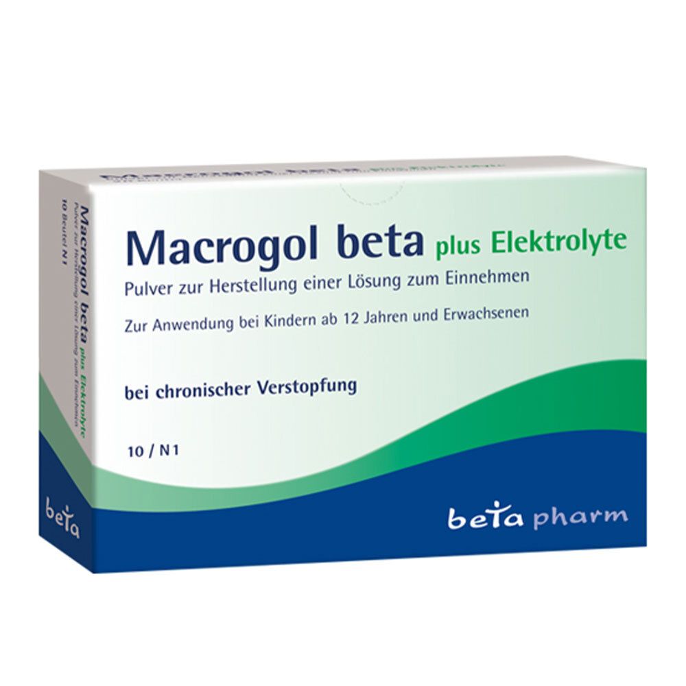 Macrogol beta plus Elektrolyte Pulver