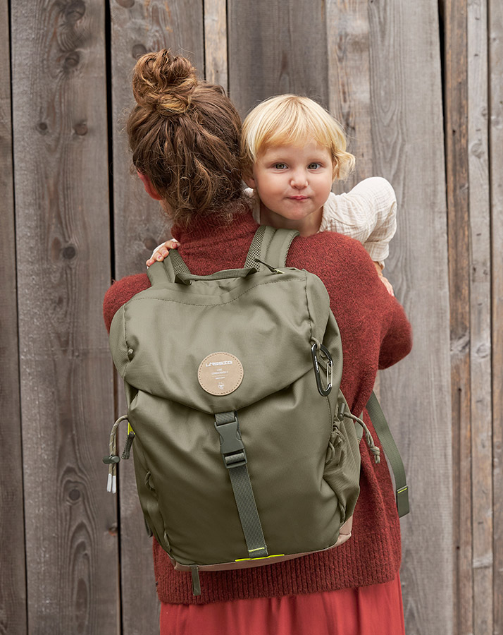 Wickelrucksack OUTDOOR (28x16x42) in olive