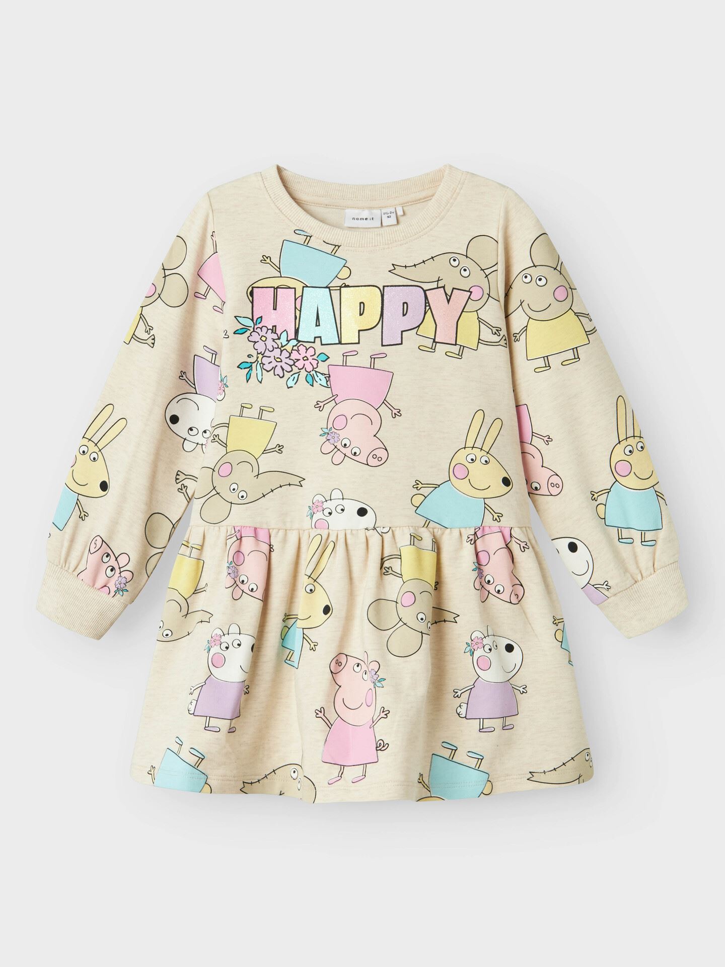 Fira Peppa Sweat Dress Unbrushed