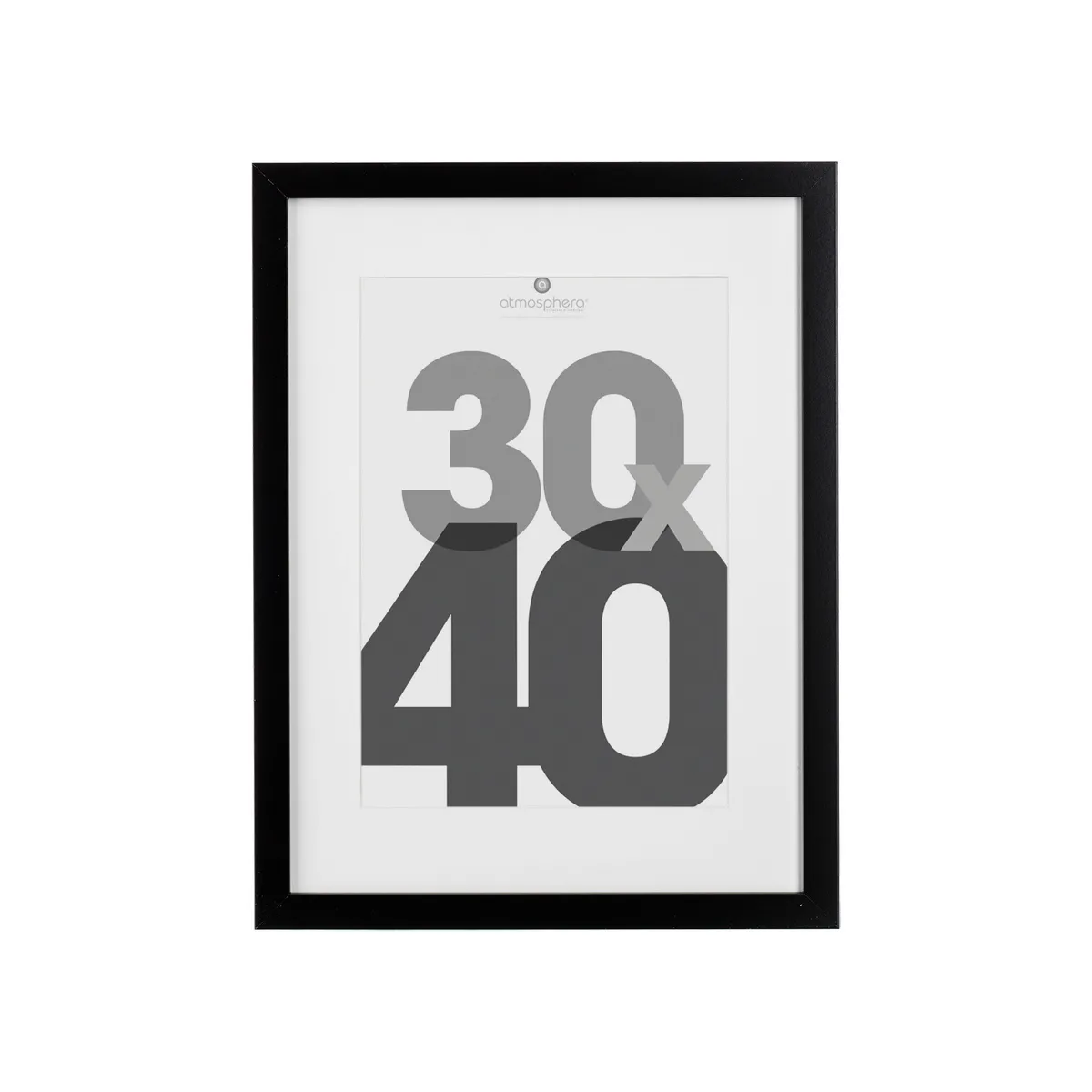 Atmosphera, Createur D'Interieur Atmosphera Cadre photo 30x40 cm - Noir