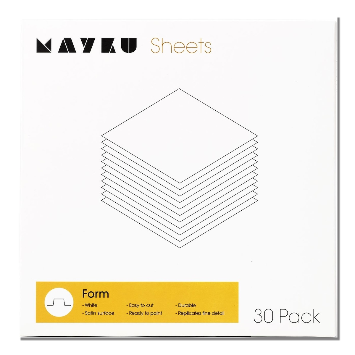 Mayku FormBox Form Sheets (30 Pack)