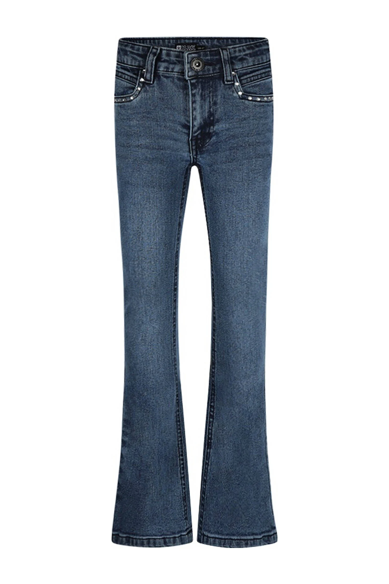 No Way Monday flared jeans blue jeans
