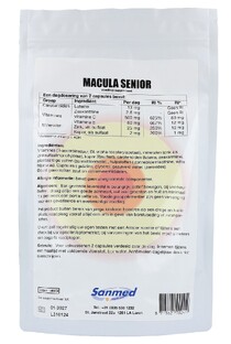 Sanmed Macula Senior Capsules Halfjaarverpakking 360CP