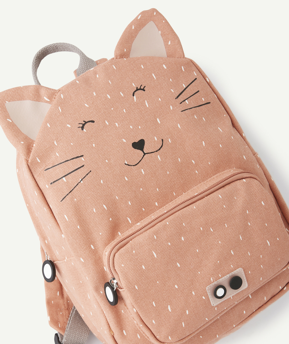 TRIXIESAC À DOS ENFANT ROSE CHAT