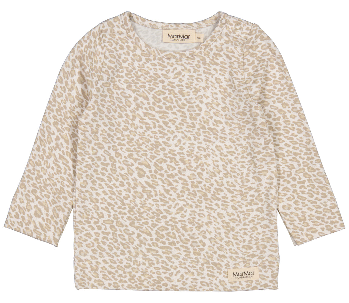 Leo Tee, T-shirt - Beige Leo