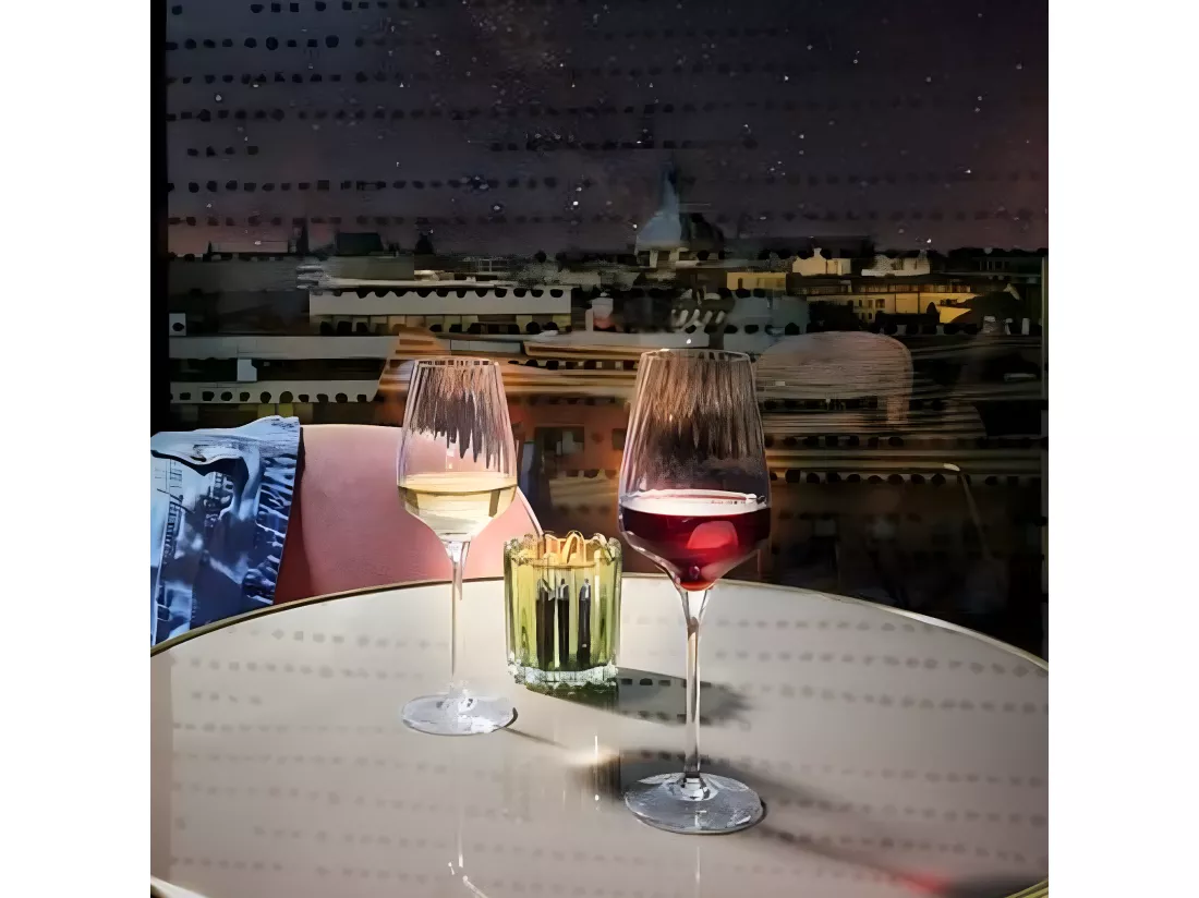 Symétrie - 6 verres à pied 45 cl
