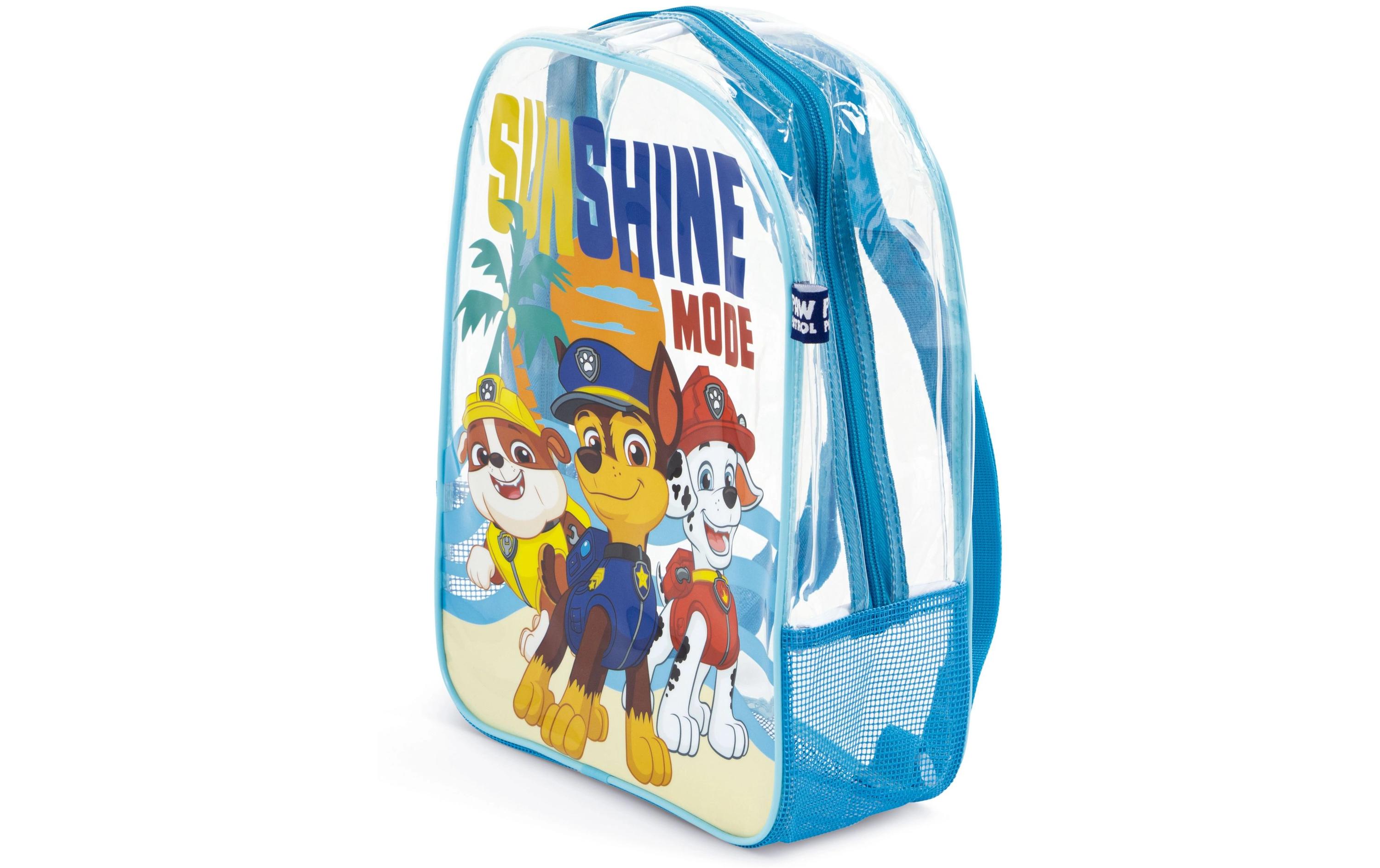 Rucksack Paw Patrol 31 x 25 x 23 cmTransparenter Strandrucksack