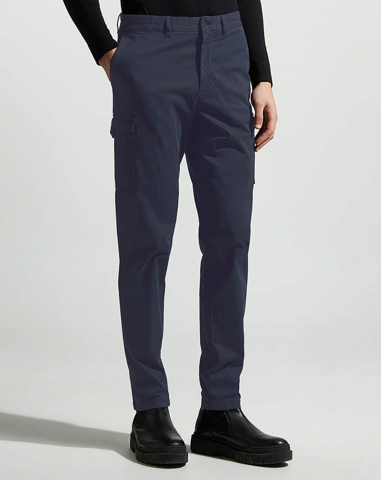 Tommy Hilfiger Pantalon cargo Chelsea bleu marine