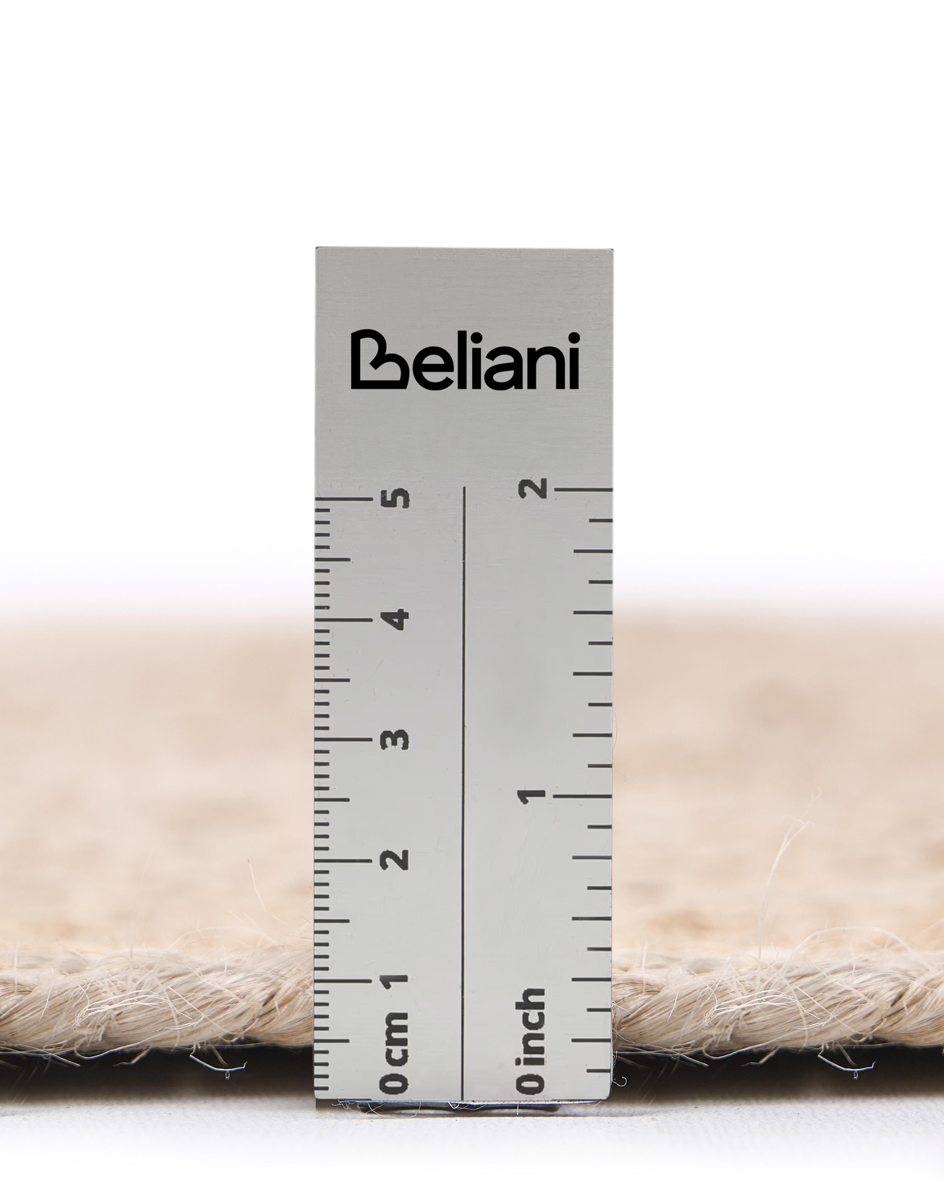 Vloerkleed DEMIRCI Beige 80 x 300 cm Jute