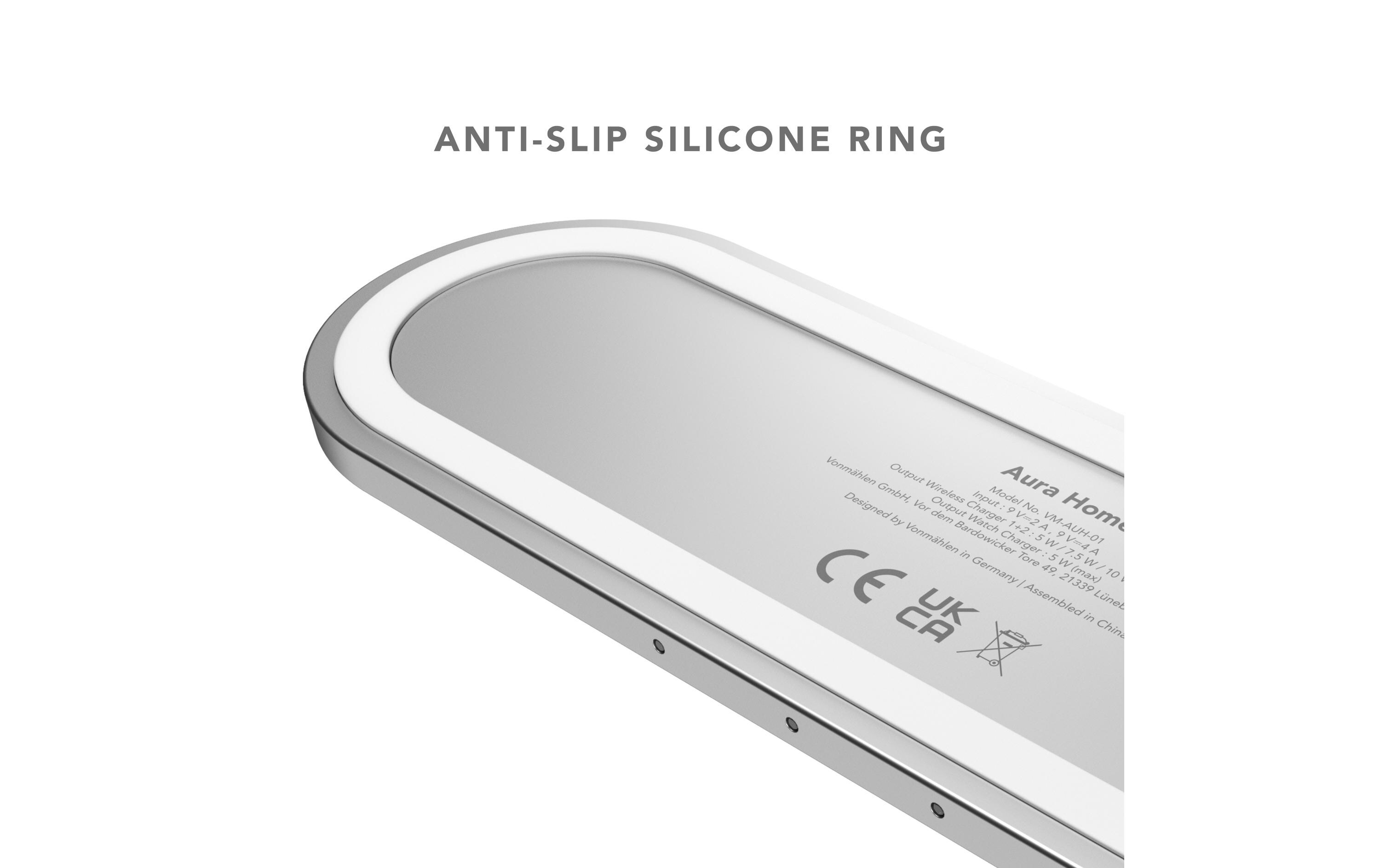 Wireless Charger Aura Home White<br>Kabellose 3in1-Ladestation für Apple Geräte