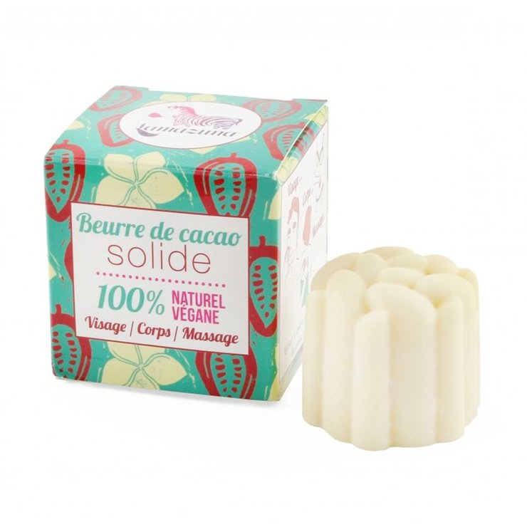 Beurre De Cacao Solide Vegan Bio 25g Lamazuna