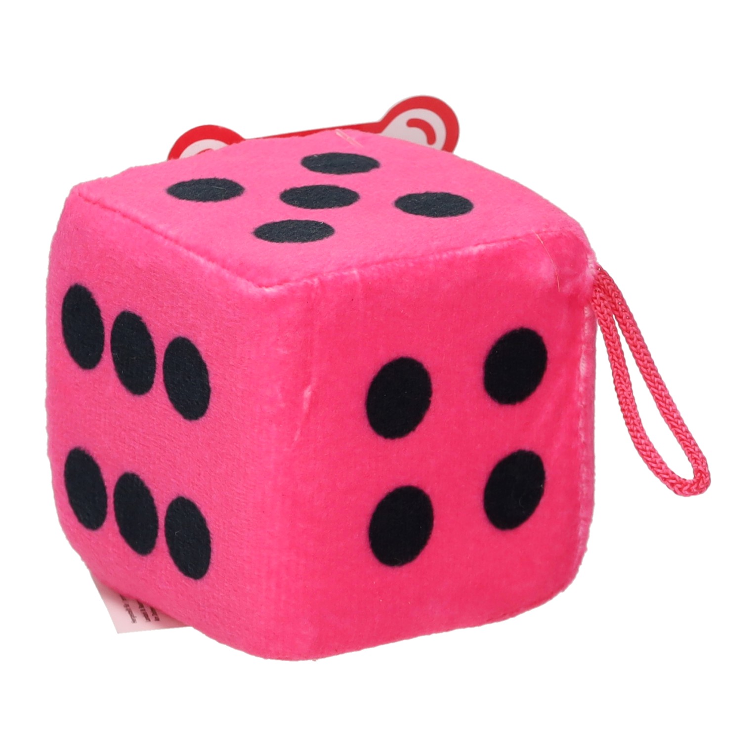 Dobbelsteen Pluche, 7cm