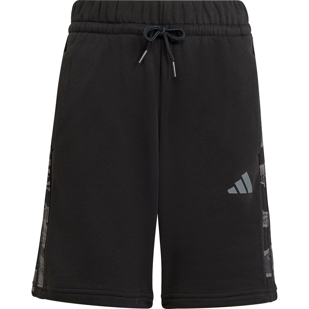 adidas Seasonal Essentials Camo Shorts Kinder schwarz