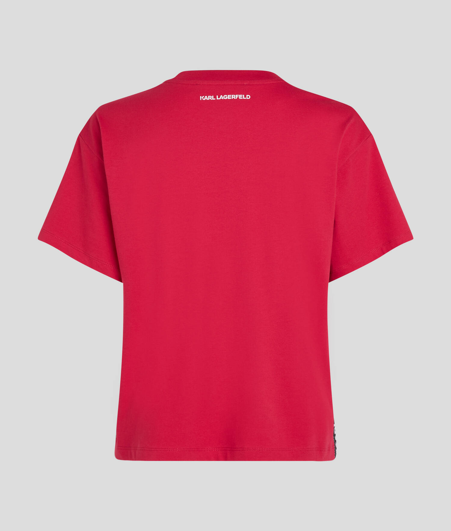 T-SHIRT AVEC GALON À LOGO KARL