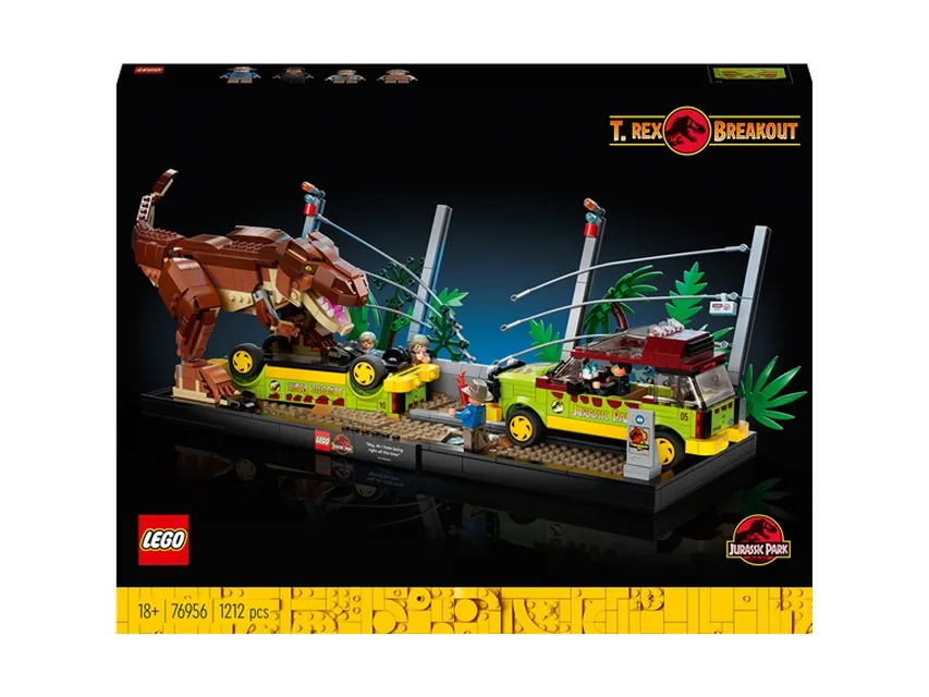 LEGO Jurassic Park 76956 T. rex bryder ud