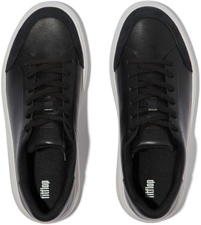 FitFlop RTG Leather Zwart
