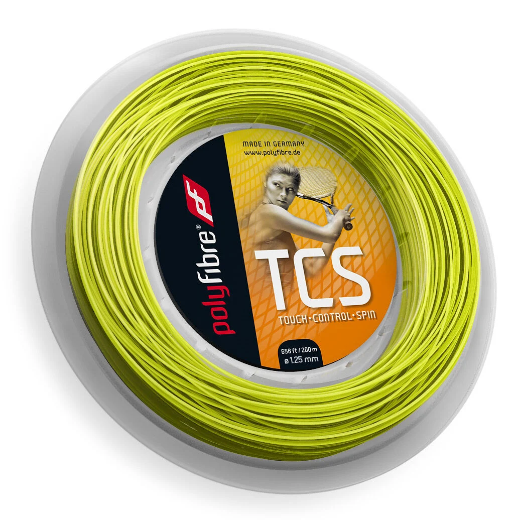 Polyfibre TCS Bobine Cordage 200m - Jaune