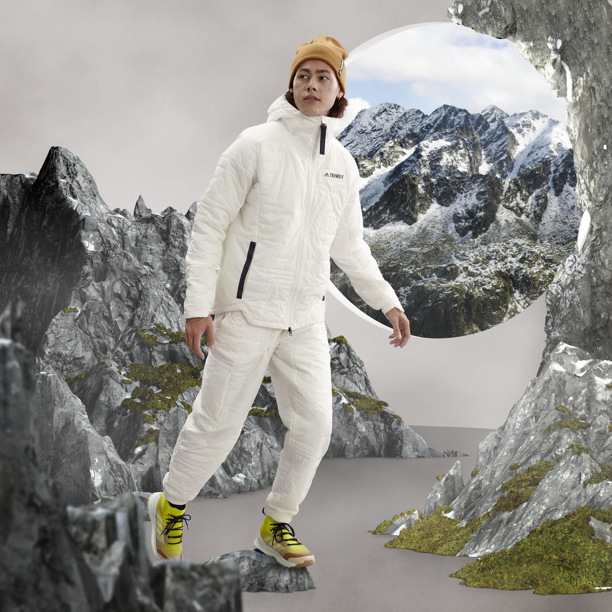 adidas Terrex MYSHELTER PrimaLoft Hooded Padded Jacket Mens