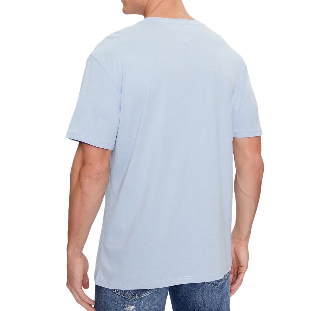 Tommy Hilfiger T-shirt Bleu Homme Tommy Hilfiger Small Flag