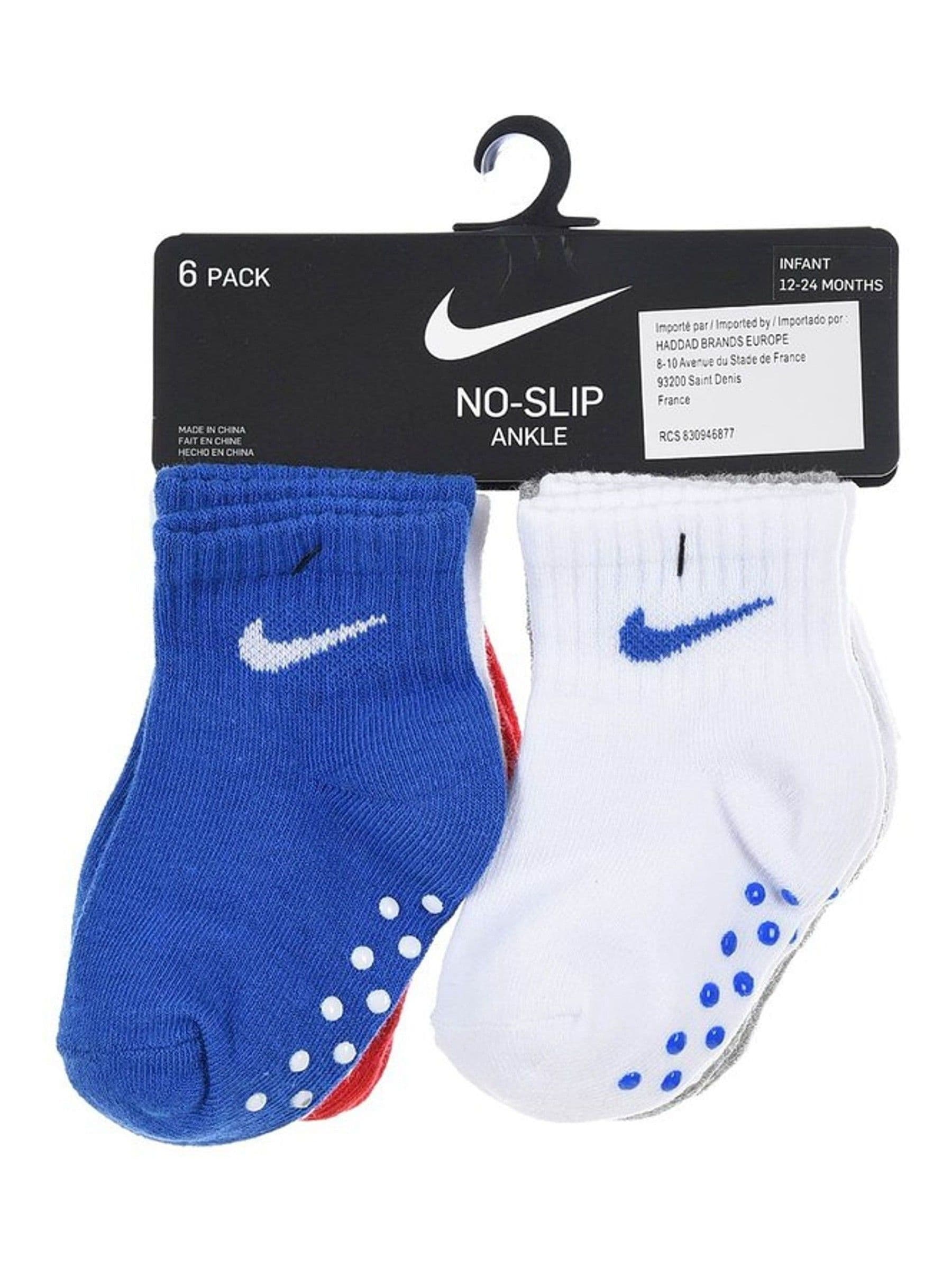 Nike Infant Colour Pop Ankle Socks 6 Pack