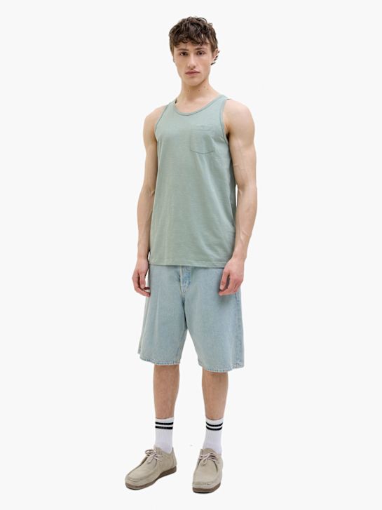 JACK & JONES Tanktop Grün