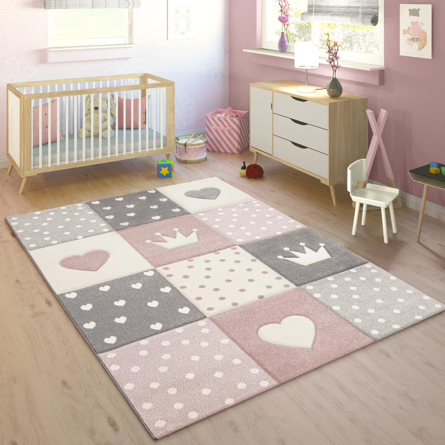 Paco Home Teppich Cos 339 Pink
