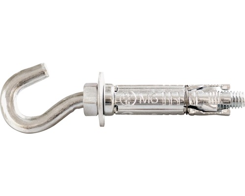 Spreidanker Tox met haak Pirate Sven-S M6x40, 50 stuks