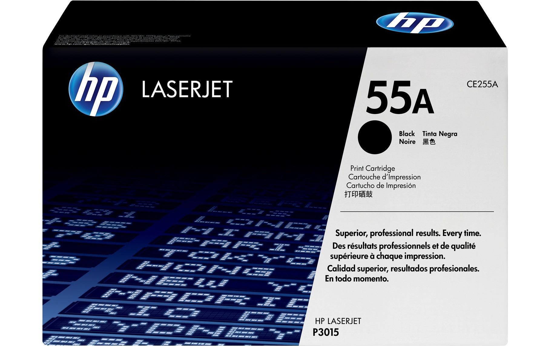Toner Nr. 55A (CE255A) Black<br>Tonerkartusche