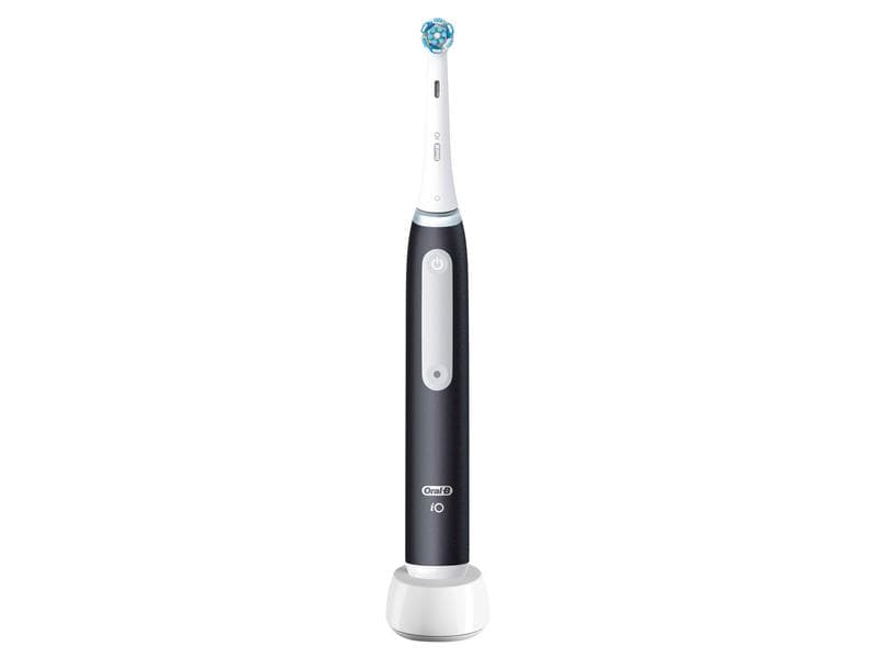 Oral-B Rotationszahnbürste iO Series 3n Matt Black Elektrische Zahnbürste mit rundem Bürstenkopf