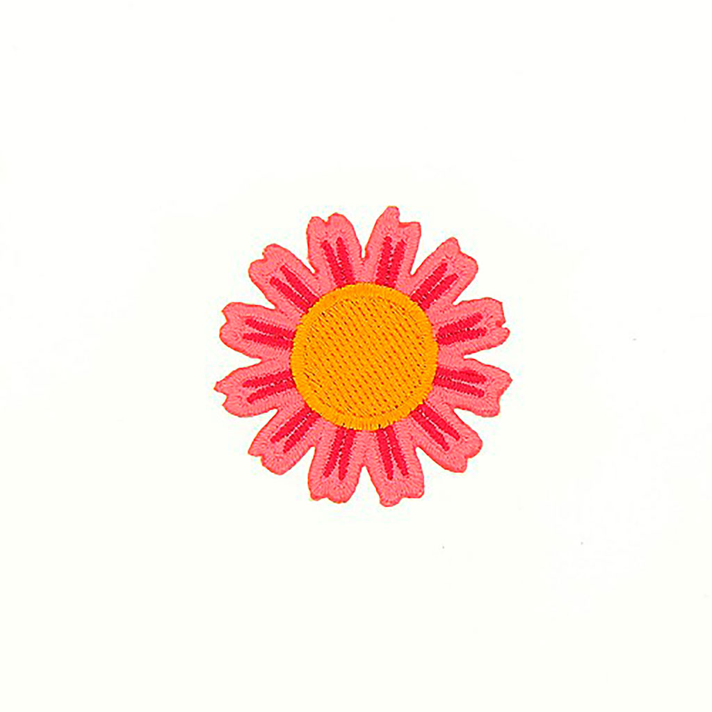 Ecusson thermocollant fleur COL012