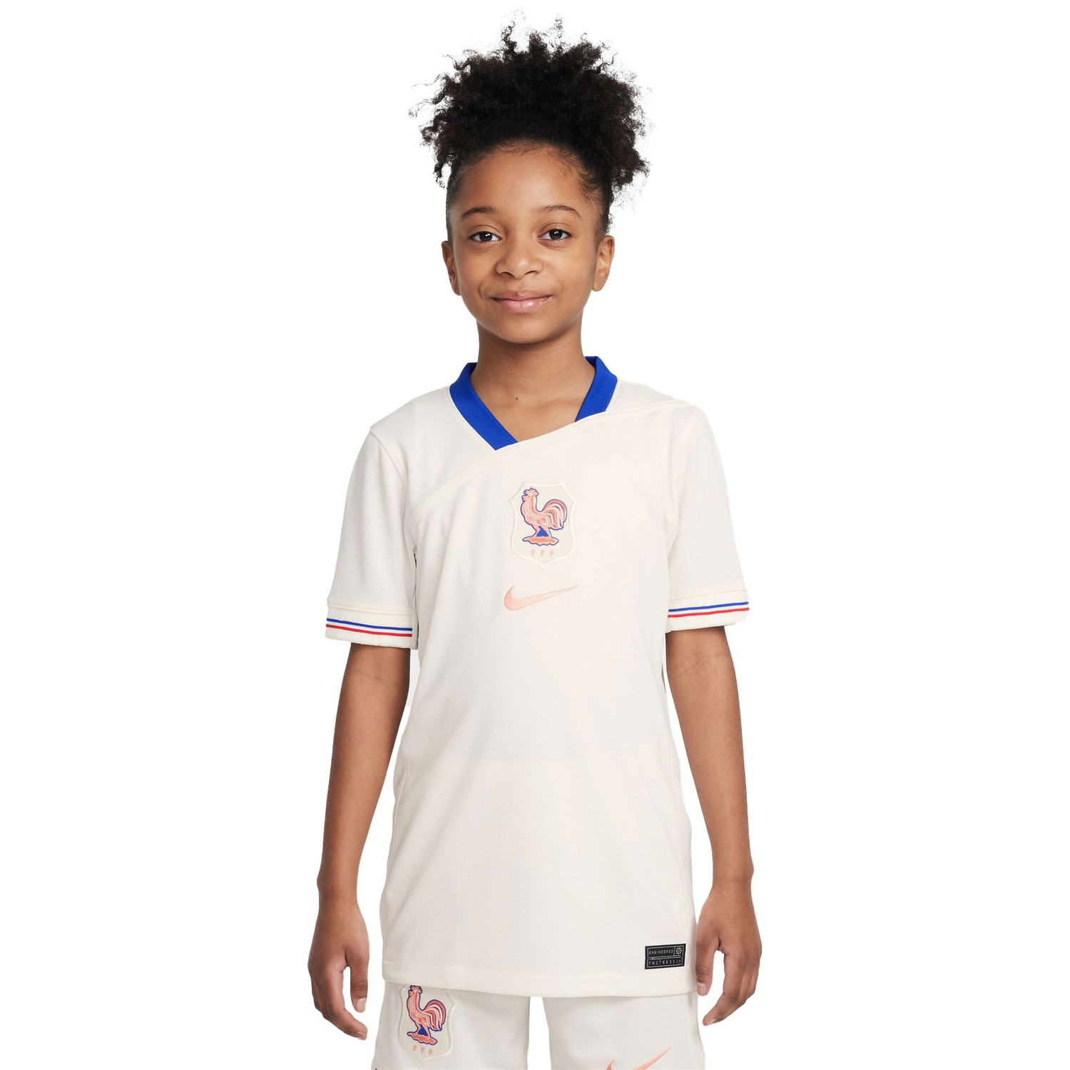 Nike Frankrijk Uit Shirt Kids