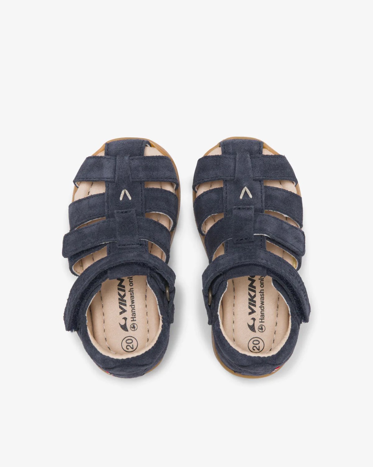 Viking Sandaler Baby – Skinn, Barfotsåle | Alv Lonn Barefoot Sandal 1V