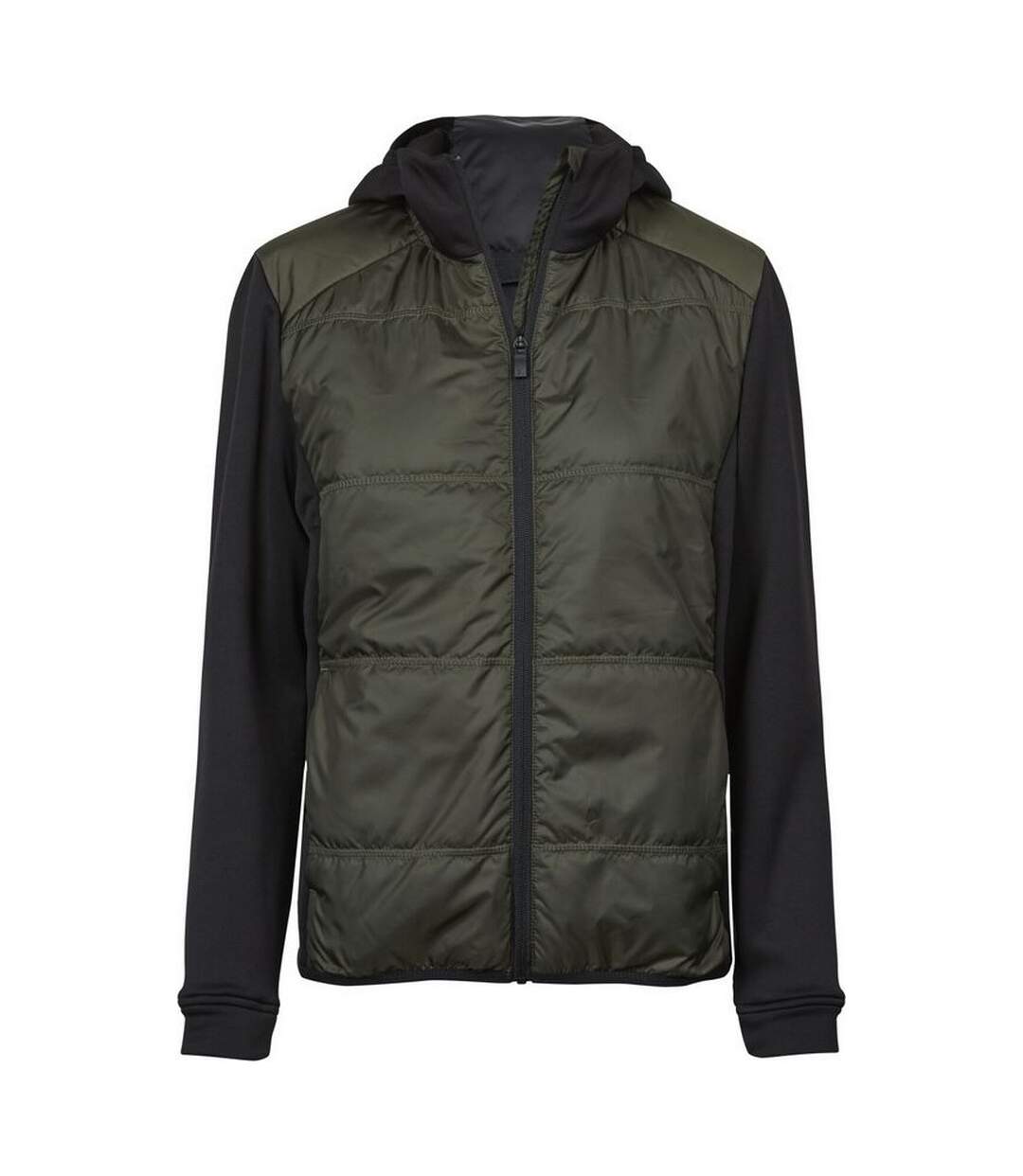 Tee Jay - Veste à capuche - Femme (Vert foncé / Noir) - UTBC5085