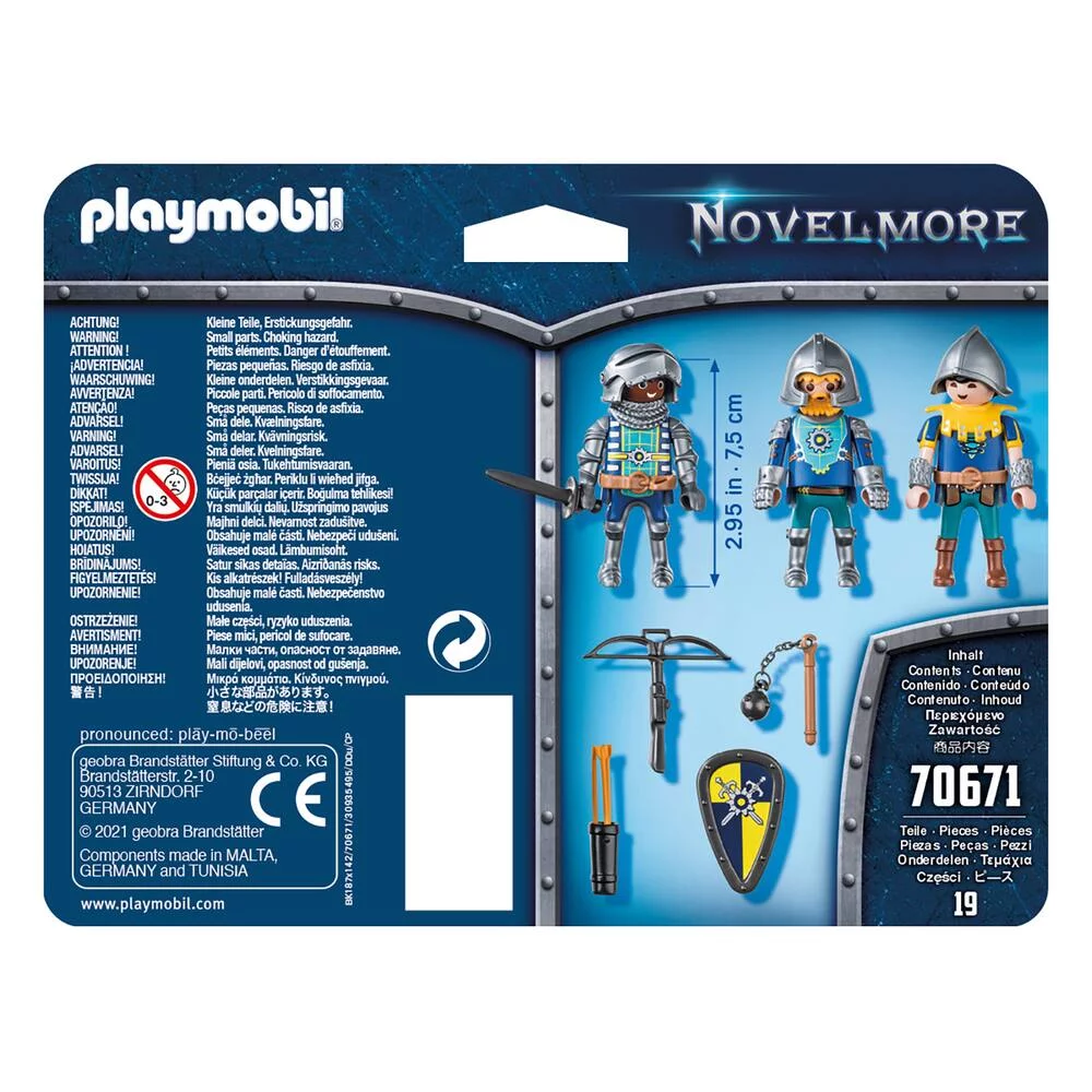 3 CHEVALIERS NOVELMORE - 70671
