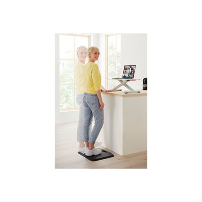 Leitz Ergo Cosy - Station de travail assis/debout - hauteur réglable jusqu'à 31 cm - gris