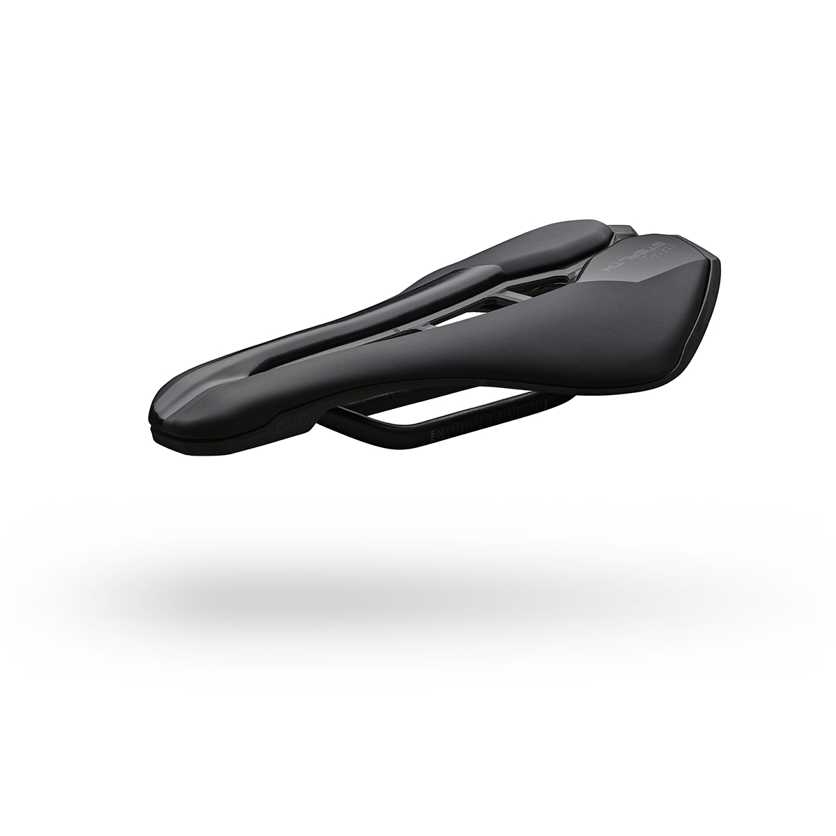 PRO Stealth Team carbon sadel sort 142 mm Sort