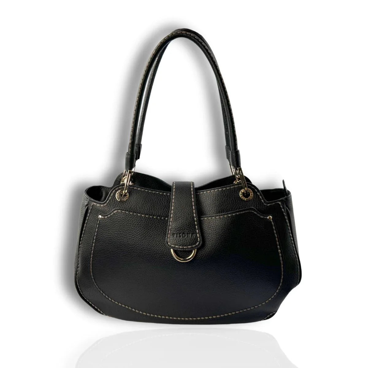Plinio Visona | 23502 | Grootte leren schoudertas