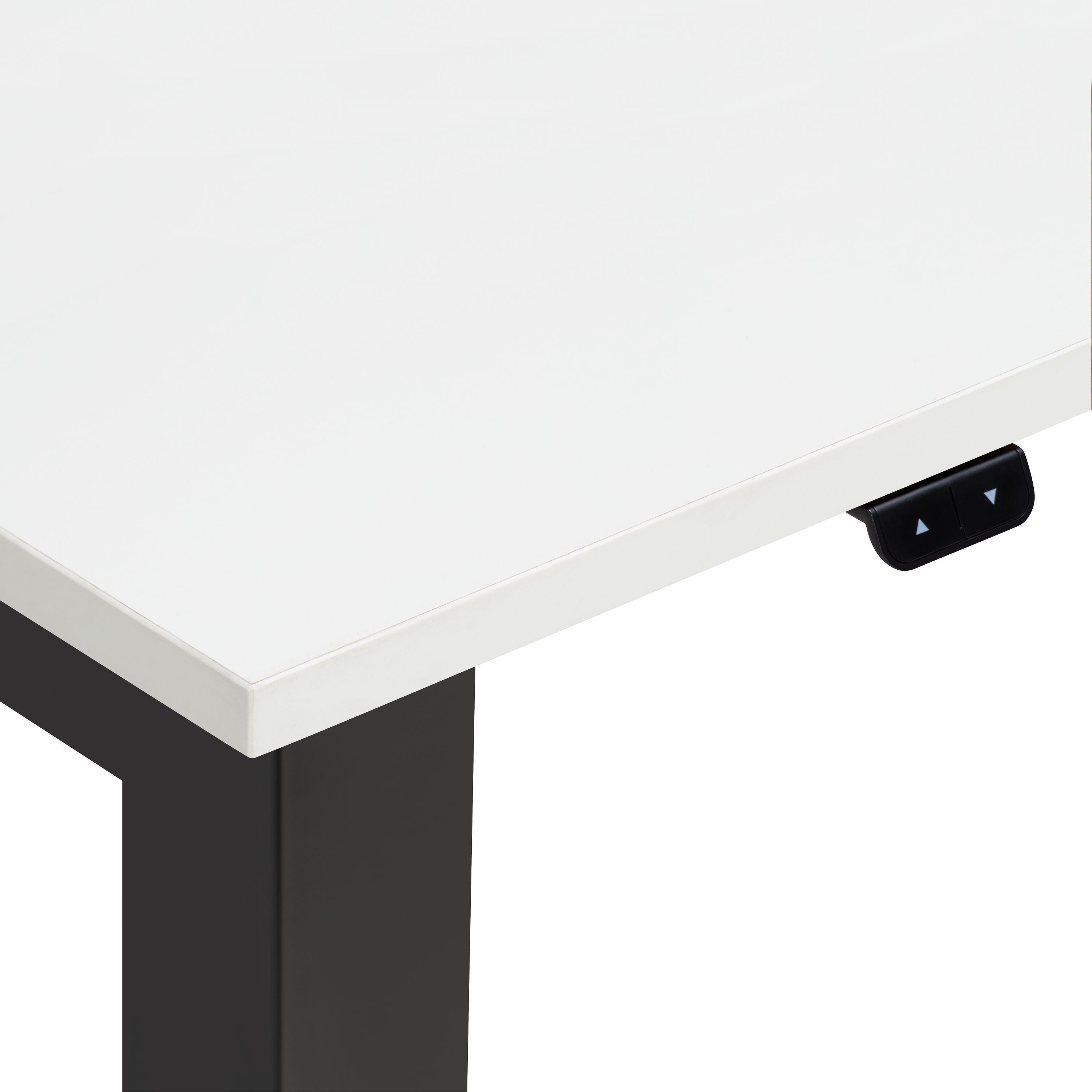 FLEXCUBE Wandtisch höhenverstellbar - Weiss / B: 140.0 cm x T: 50.0 cm x H: 67.5 cm