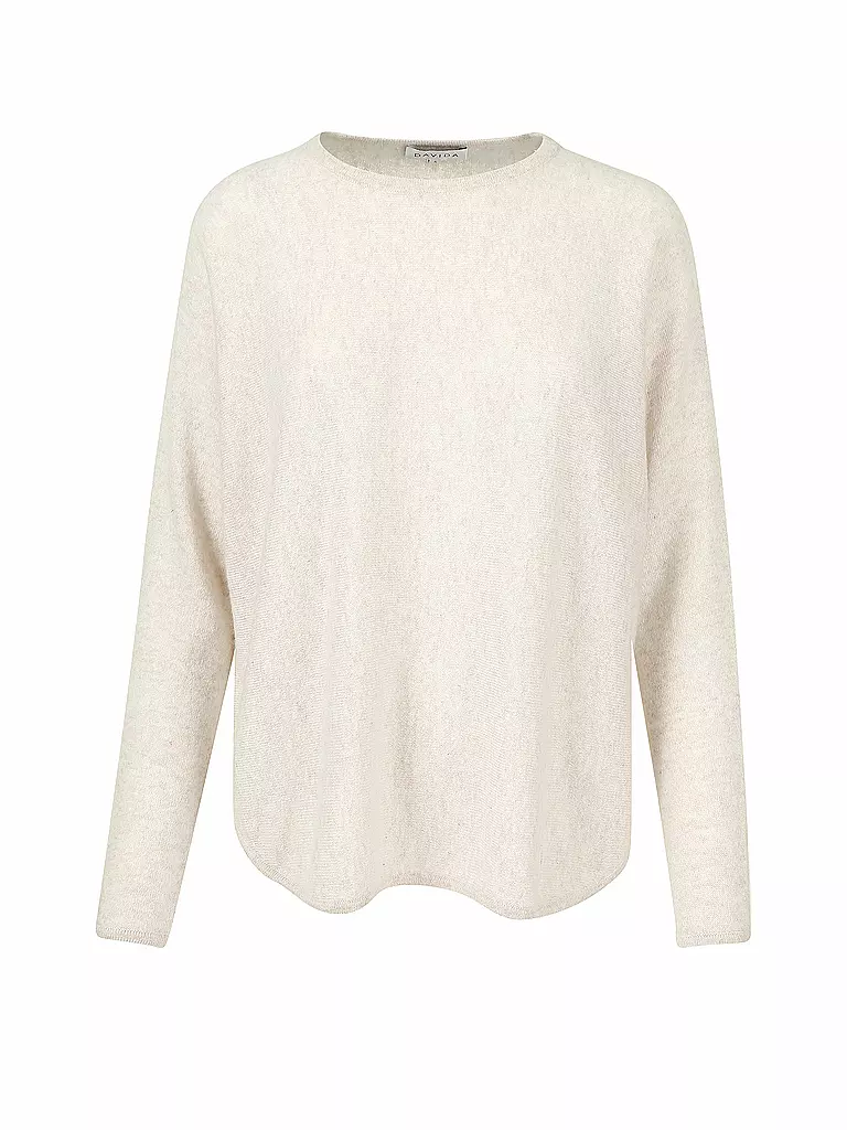 DAVIDA Kaschmirpullover beige