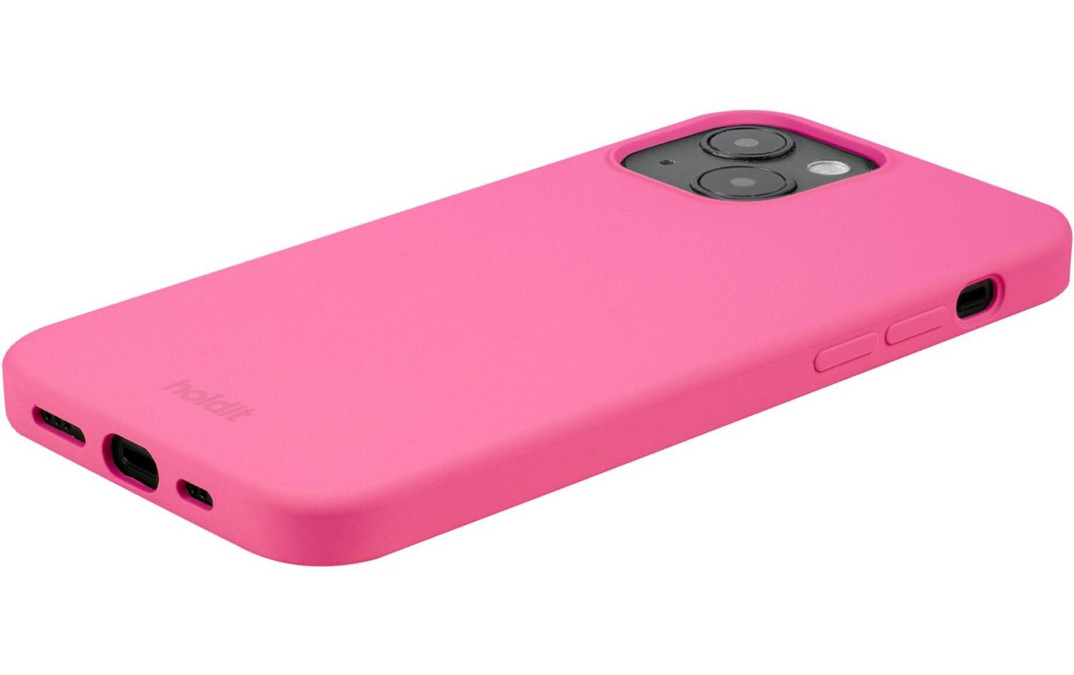 Back Cover Silicone iPhone 15 PinkModerne Handyhülle aus ultradünnem und griffigem Silikon für das Apple iPhone 15