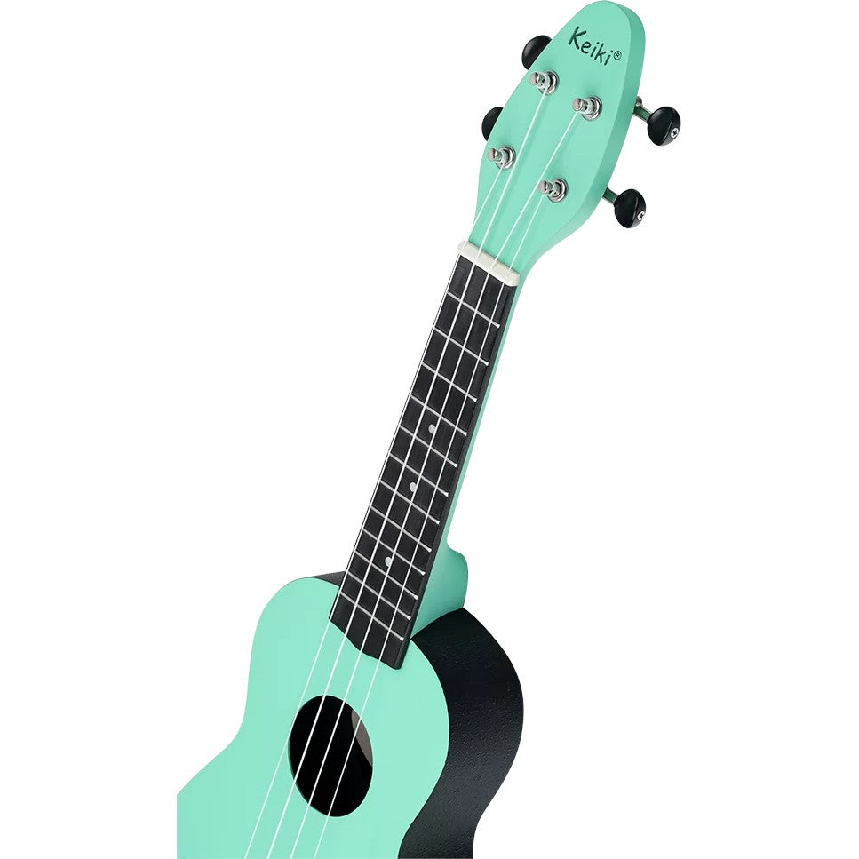 Ortega Keiki K2-CBM Soprano Size Ukulele Caribbean Mint sopraan ukelele set