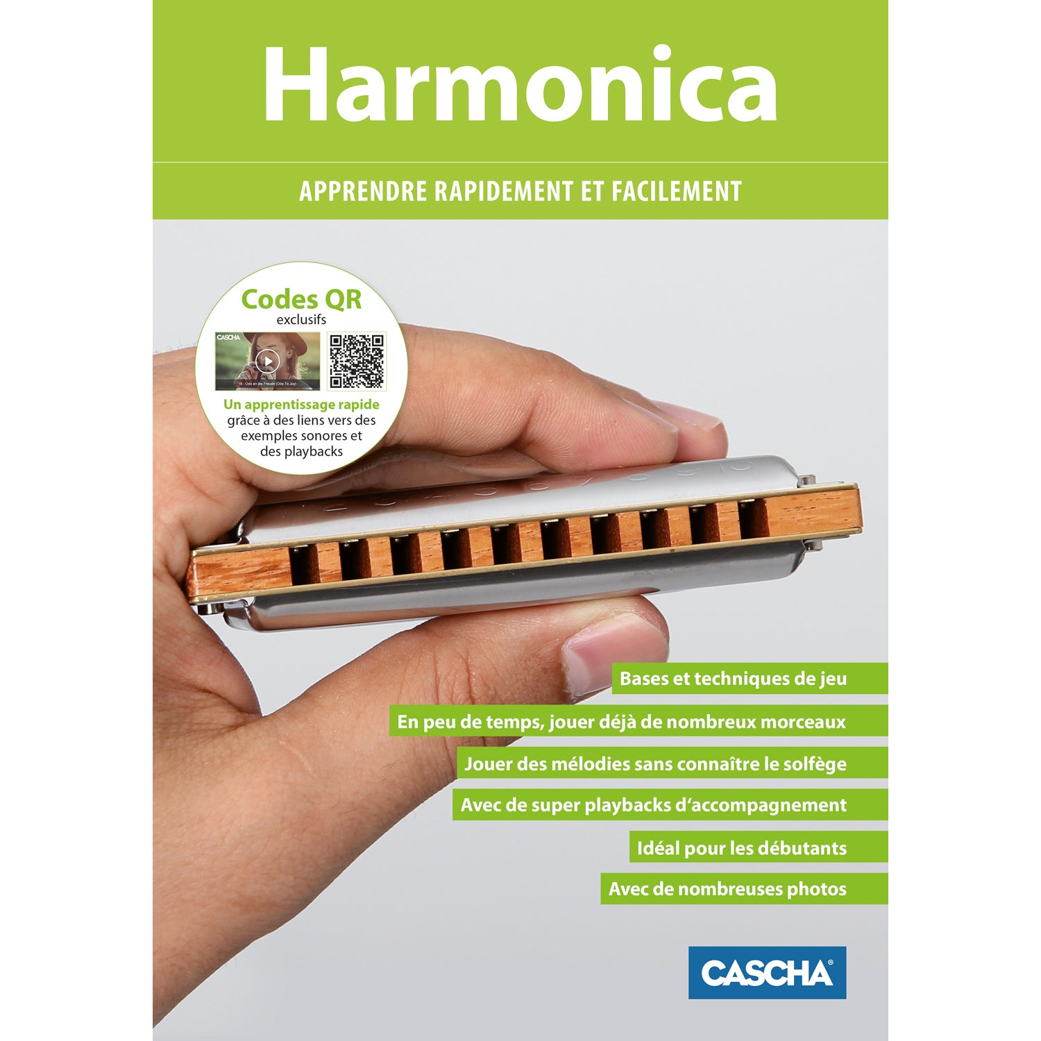 Cascha HH 1603 FR Harmonica - Apprendre rapidement et facilement