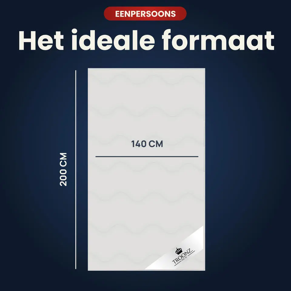 Troonz Dekbed Portofino - 4 Seizoenen - Tweepersoons dekbed - 140x200