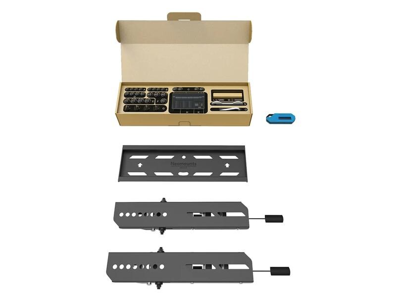 NEOMOUNTS Wandhalterung WL35S-850BL12 Schwarz Stabile und neigbare Wandhalterung für 24-55