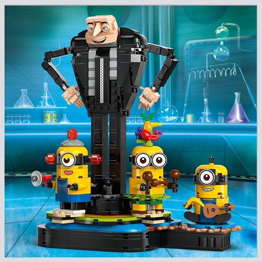 LEGO Despicable Me Klodsbygget Gru Og Minions - 75582