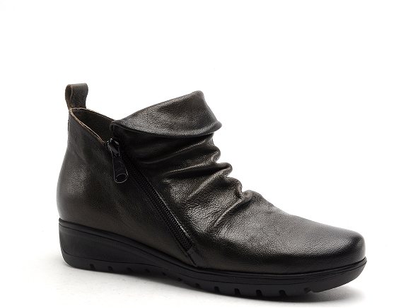 Paula urban boots bottine plates femme 236 kaki