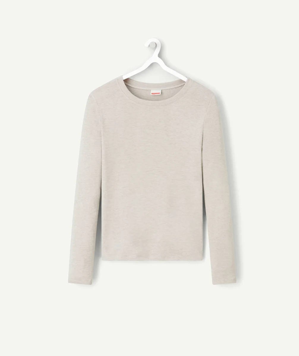 DAMARTT-SHIRT MANCHES LONGUES THERMOLACTYL SENSITIVE GRIS CHINÉ