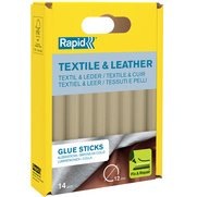 Rapid Bâton de colle textile & cuir, diamètre: 12 mm, court