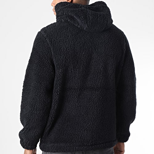 Sweat Capuche Fourrure Mouton Morgex A4GJ2 Noir