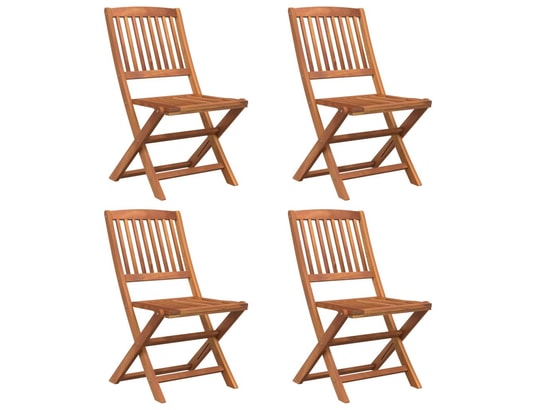 LES TENDANCES - Ensemble table et chaises de jardin-brun-4 places-438492